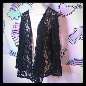 Black Lace Jessica Simpson Top